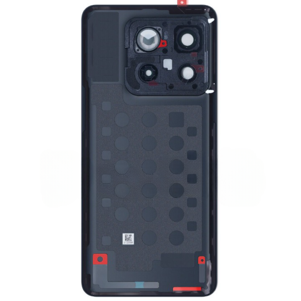 Back Glass Panel for Oneplus 10T 5G Black with Camera Lens-1